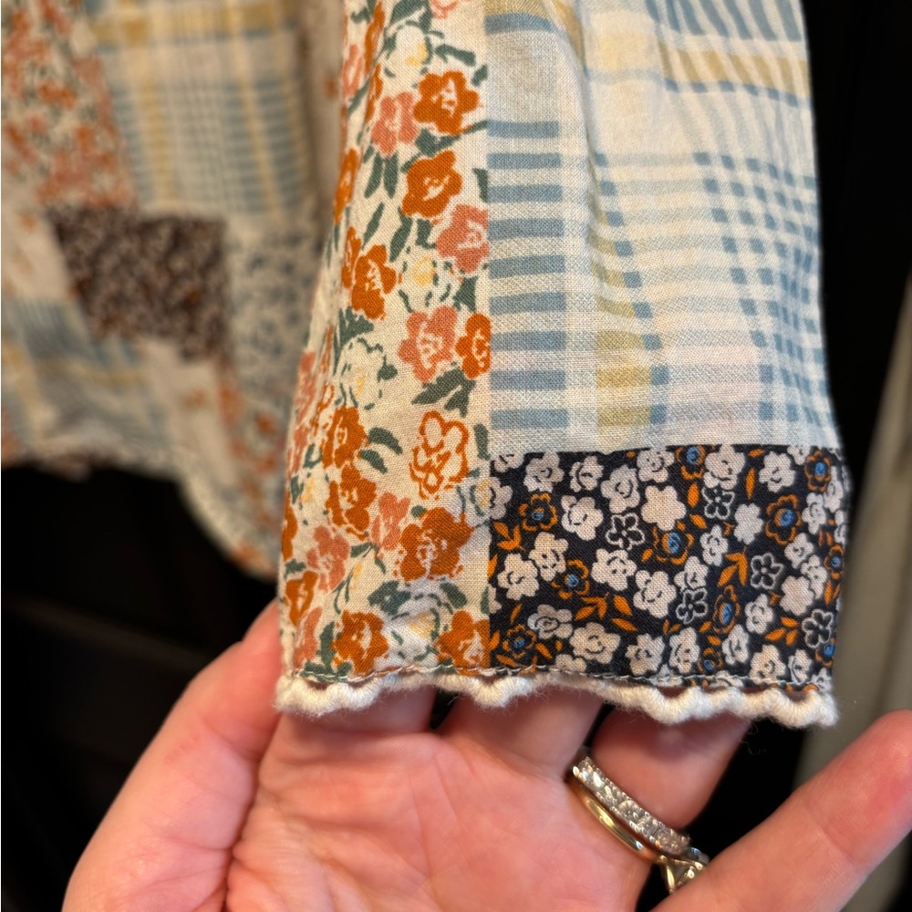 Sezane Women's Patchwork Blouse - Multicolor - image 4